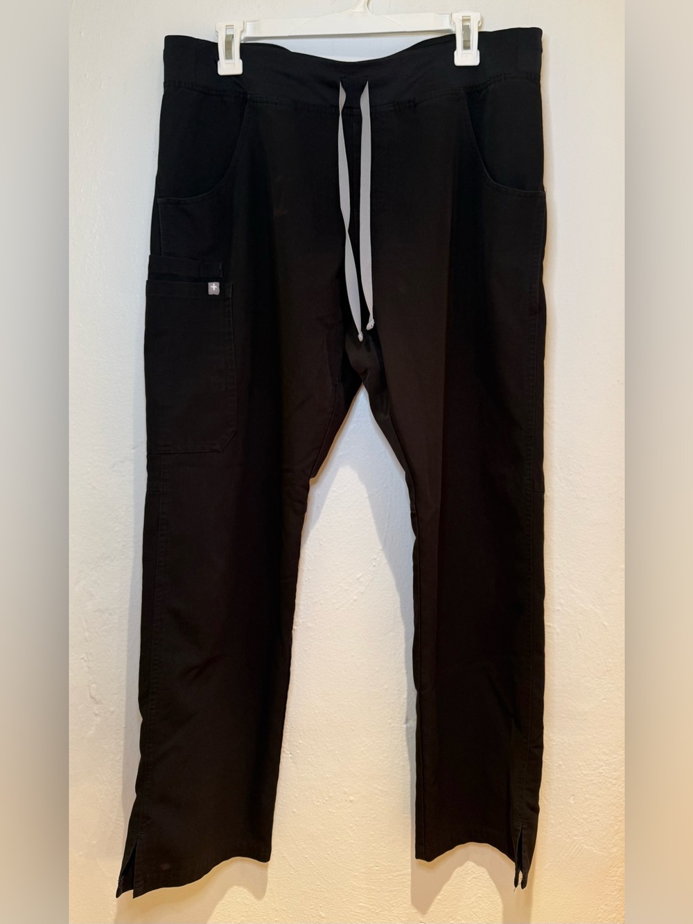 🔴 Figs Kade Straight-Leg Scrub Pant Black Size L